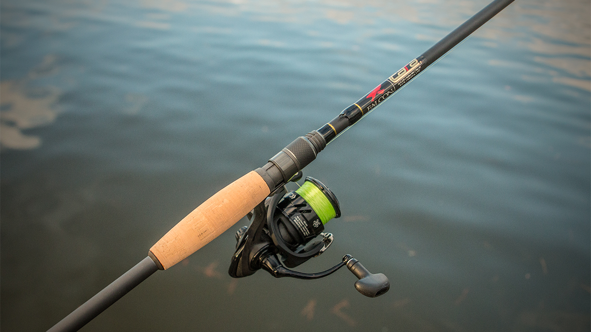 falcon cara bass fishing rod