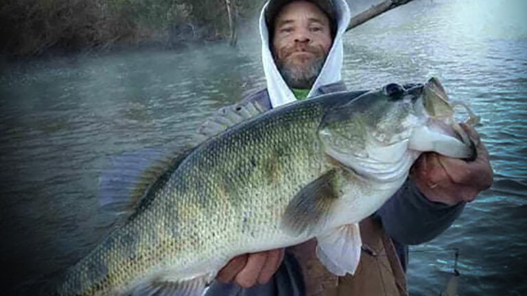 Pending Record Shoal Bass Caught